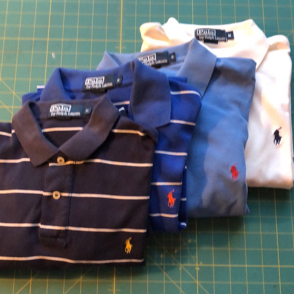 Ralph Lauren polo shirts group of 4